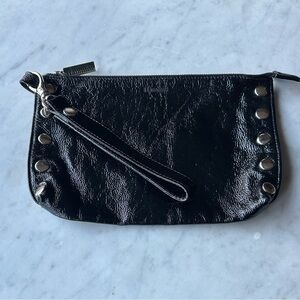 Hammitt Getty II Black Wristlet Clutch